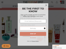 'theperfumespot.com' screenshot