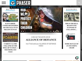 'thephaser.com' screenshot