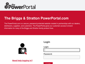 'thepowerportal.com' screenshot