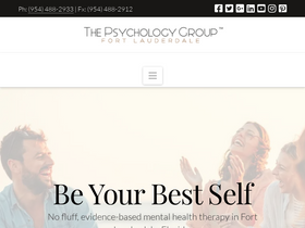 'thepsychologygroup.com' screenshot