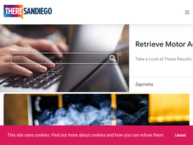 'theresandiego.com' screenshot