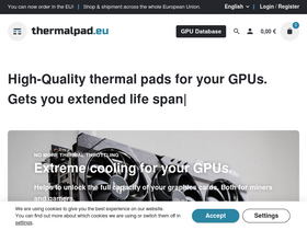 'thermalpad.eu' screenshot
