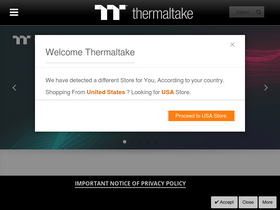 'thermaltake.com' screenshot