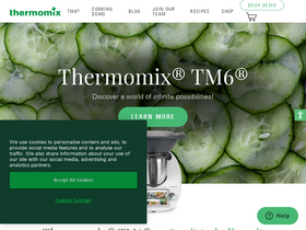 'thermomix.com' screenshot