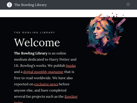 'therowlinglibrary.com' screenshot