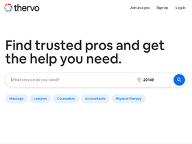 'thervo.com' screenshot
