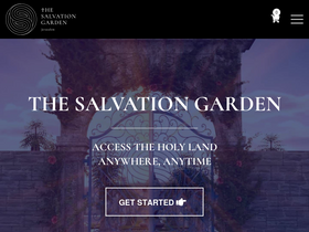 'thesalvationgarden.org' screenshot