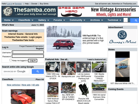 'thesamba.com' screenshot