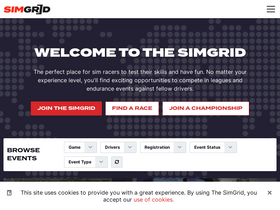 'thesimgrid.com' screenshot