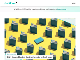 'theskimm.com' screenshot