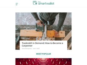 'thesmartwallet.com' screenshot