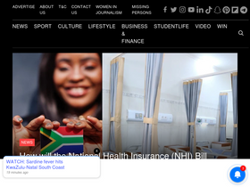 'thesouthafrican.com' screenshot