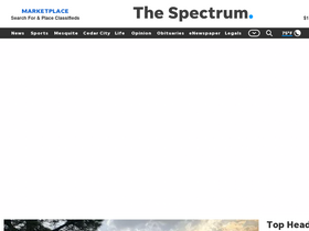 'thespectrum.com' screenshot