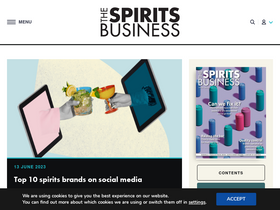 'thespiritsbusiness.com' screenshot