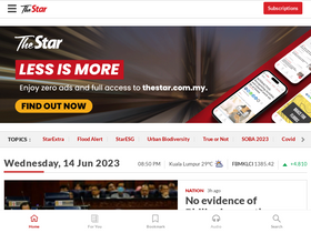 'thestar.com.my' screenshot