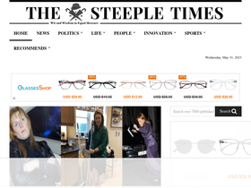 'thesteepletimes.com' screenshot