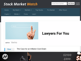 'thestockmarketwatch.com' screenshot