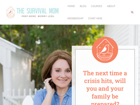 'thesurvivalmom.com' screenshot