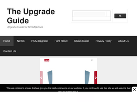 'theupgradeguide.com' screenshot