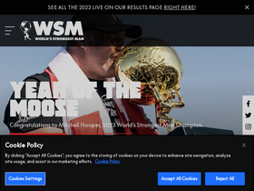 'theworldsstrongestman.com' screenshot