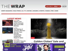 'thewrap.com' screenshot
