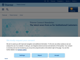 'thieme-connect.com' screenshot
