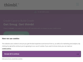 'thimbl.com' screenshot
