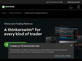 'thinkorswim.com' screenshot