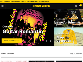 'thirdmanrecords.com' screenshot
