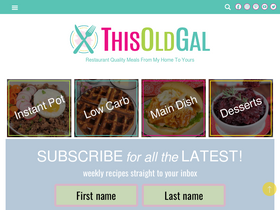 'thisoldgal.com' screenshot