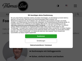 'thomassixt.de' screenshot