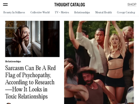 'thoughtcatalog.com' screenshot