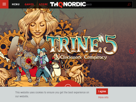 'thqnordic.com' screenshot