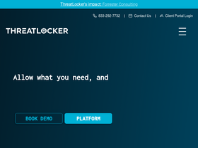 'threatlocker.com' screenshot
