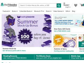 'thriftbooks.com' screenshot