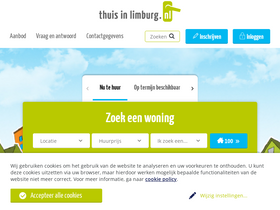 'thuisinlimburg.nl' screenshot