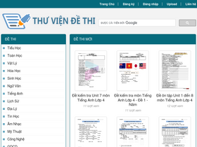'thuviendethi.com' screenshot