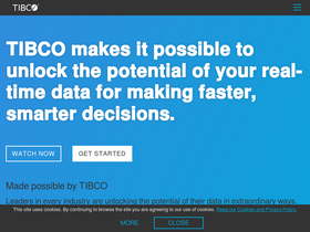 'tibco.com' screenshot