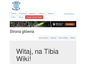 'tibia-wiki.net' screenshot
