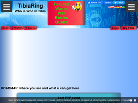 'tibiaring.com' screenshot