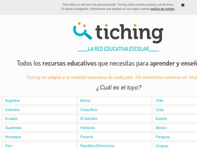 'tiching.com' screenshot