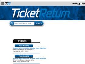 'ticketreturn.com' screenshot