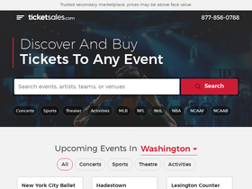 'ticketsales.com' screenshot