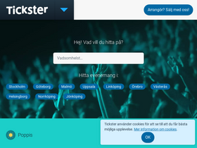 'tickster.com' screenshot