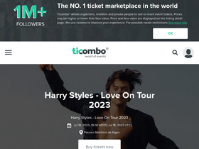 'ticombo.com' screenshot