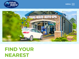'tidalwaveautospa.com' screenshot