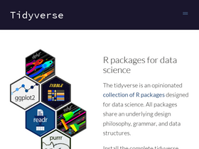 'tidyverse.org' screenshot