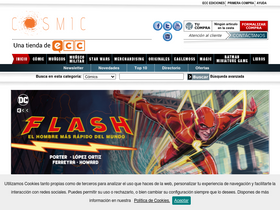 'tiendascosmic.com' screenshot