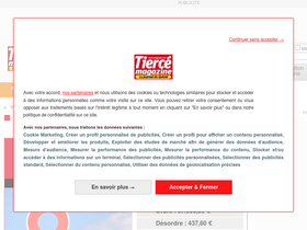 'tierce-magazine.com' screenshot