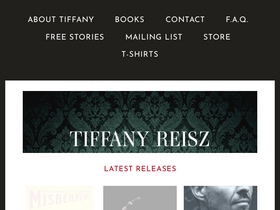 'tiffanyreisz.com' screenshot